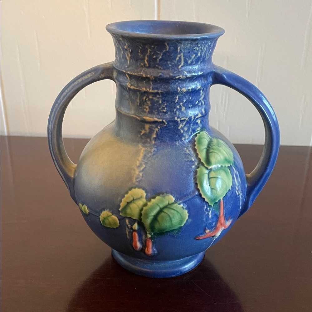 Roseville Fuchsia Vase 891-6 - Picture 2 of 7